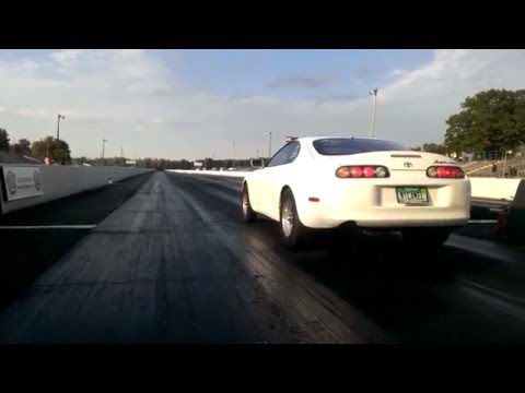 Naber Racing's Supra on transbrake