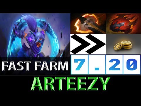 Arteezy [Anti-Mage] Fast Farm The AM Patch ► Dota 2 7.20