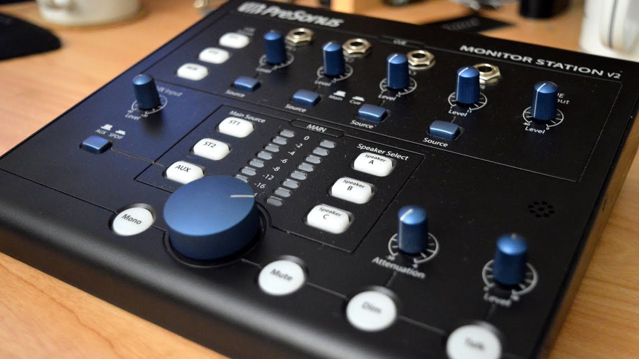 Presonus Monitor Station V2 студийный мониторный контроллер купить в ...