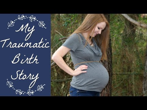 LABOR & DELIVERY BIRTH STORY! FIRST BABY & I TORE REALLY BAD! Video