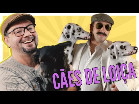 Brazilian man enjoys ROUXINOL FADUNCHO and his PORCELAIN DOGS