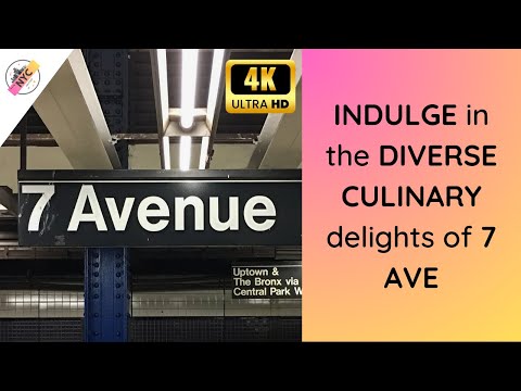 ⁴ᴷ⁶⁰ Walking Tour of 7th Ave with Hema |Ideas, Baragins and good food | Narrated