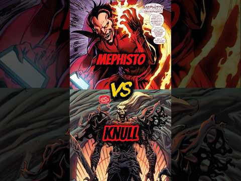 Mephisto vs Knull. Who do u think win? #knull #mephisto #venom #dccomics #marvelcomics #marvelrivals