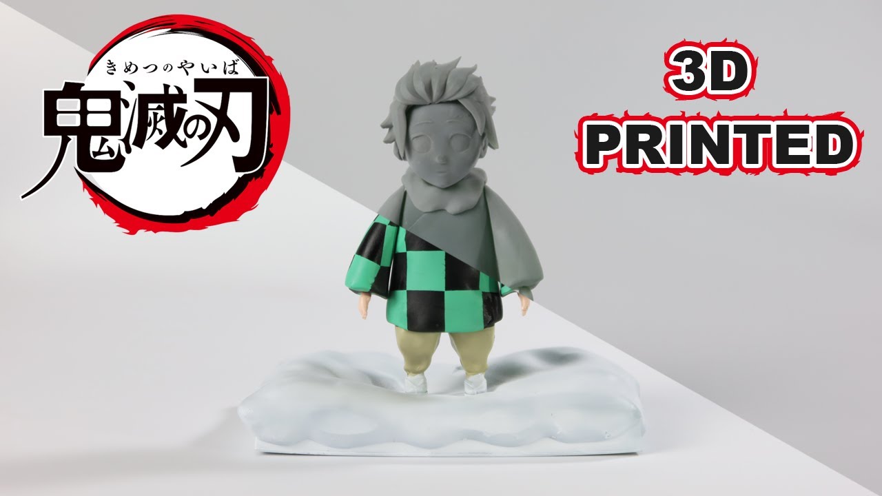 Demon Slayer : Kimetsu no Yaiba - Kamado Tanjiro | 3D Printing | Sculpting | Timelapse | Figure