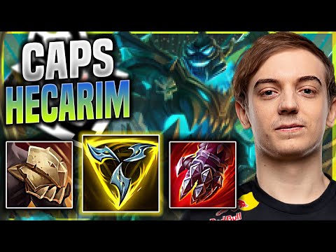 CAPS BRINGS BACK HECARIM! - G2 Caps Plays Hecarim JUNGLE vs Fiddlesticks! | Season 11