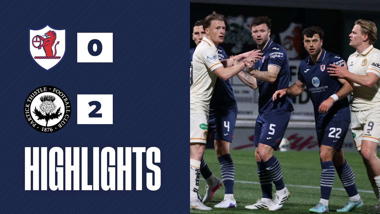 Raith Rovers vs Partick Thistle Highlights