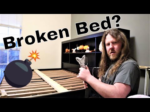 YouTube video about: How to fix a broken bed slat?