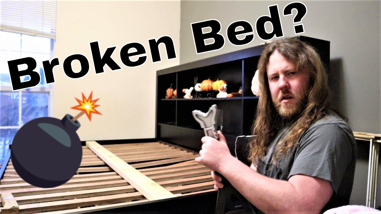 Watch video How I Fixed My Broken Bed Slats!!! // DRUNK REPAIRS Now How I Fixed My Broken Bed Slats!!! // DRUNK REPAIRS
