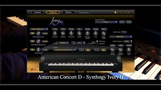 Video thumbnail for American Concert D - Synthogy Ivory II - Piano VST Demo by Alain Chomik | Piano Covers