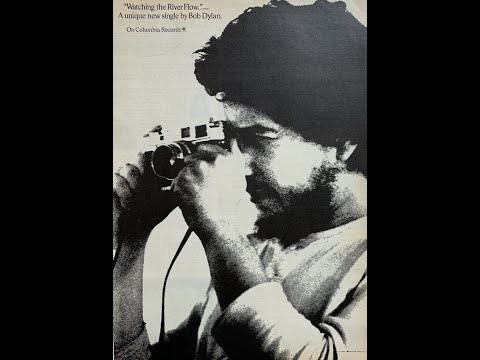 Bob Dylan "Watching the River Flow" 45 mono promo vinyl