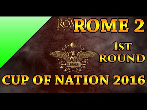 Total War - Rome 2 - Cup of Nations 2016 - Round 1-9 - Epirus (vs Seleucids, vs Armenia, vs Getae)