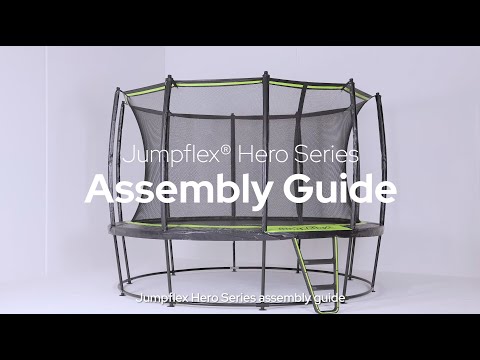 Jumpflex® Hero Series Trampoline Assembly Guide 2023