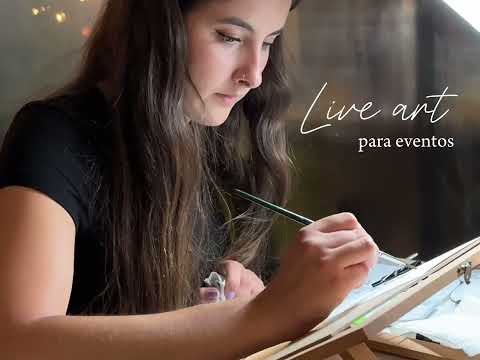 Live Art para eventos | El arte de celebrar 🌿​