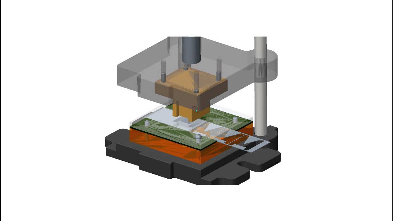 Blanking Die Animation in Creo Parametric 2.0