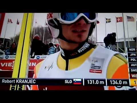 Robert Kranjec - Sapporo 2013 - 134m - 2nd place!  - HD