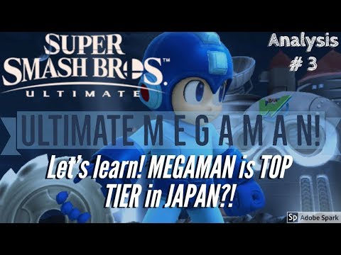 Smash Ultimate Analysis - Megaman is TOP TIER in JAPAN?!