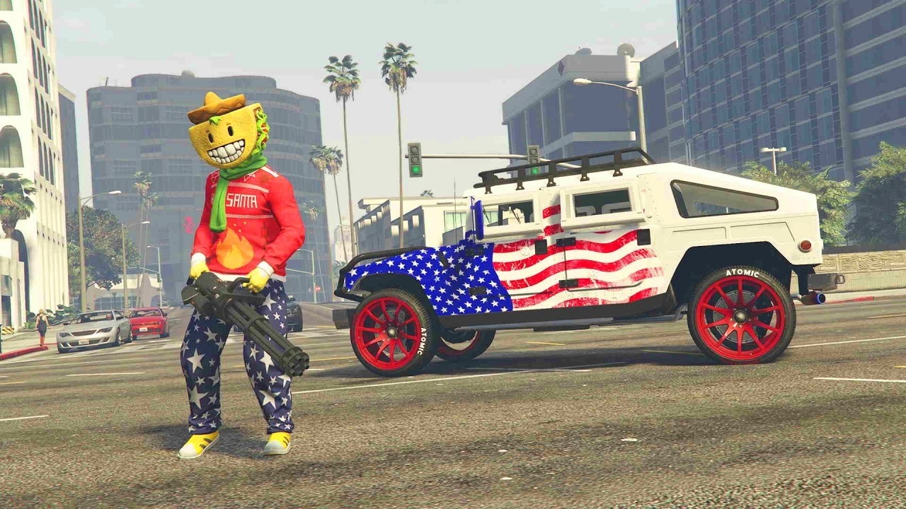 JUEGO MODO LIBRE Y PASA ALGO MUY LOCO - GTA 5 ONLINE