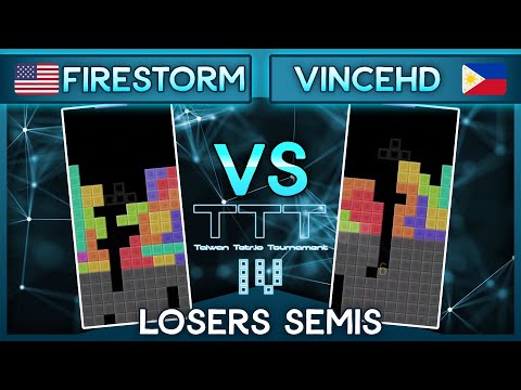 TETR.IO Cup East (TTTIV) - FireStorm Vs. VinceHD - Losers Semis