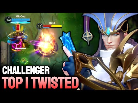 WILD RIFT TWISTED FATE - TOP 1 TWISTED FATE GAMEPLAY - CHALLENGER RANKED