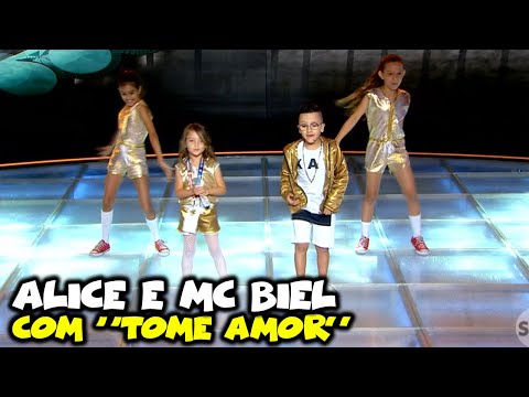 ALICE MONTEIRO E MC BIEL "Tome Amor" | FUNKEIRINHOS | VOVÔ RAUL GIL