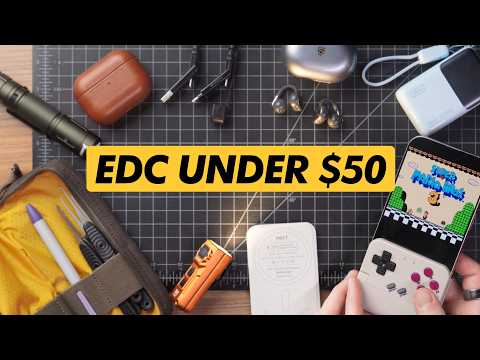 10 UNBEATABLE Daily Carry Items under $50
