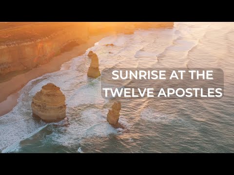 Cinematic Sunrise at the Twelve Apostles | Great Ocean Road Drone Film