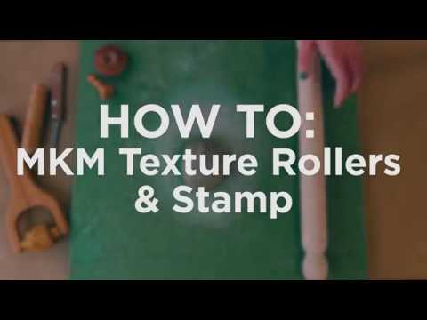 HOW TO: MKM Texture Rollers & Stamp