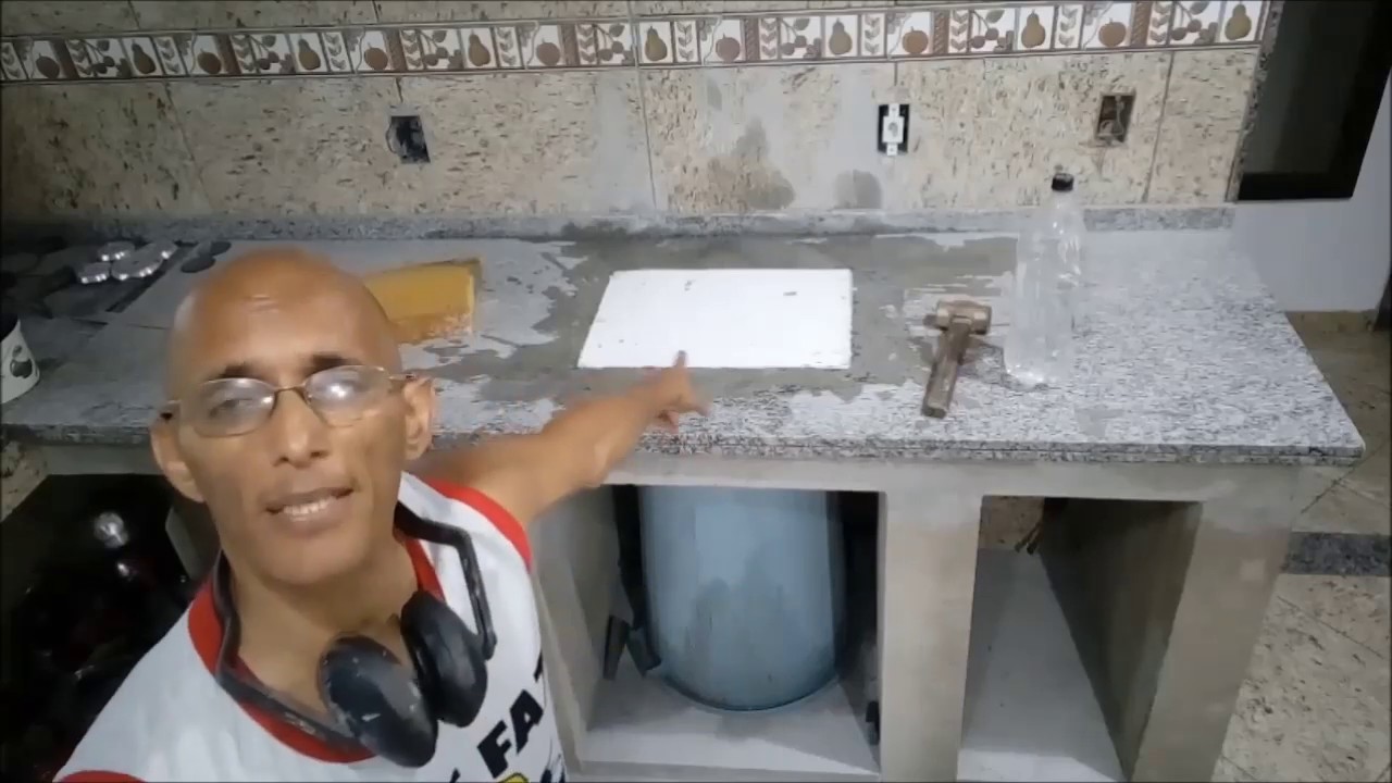 INSTALANDO FOGÃO COOKTOP NA BANCADA DE GRANITO