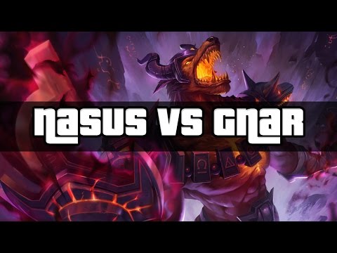 Infernal Nasus Vs Gnar (Grasp Of The Undying) | League Of Legends | HD
