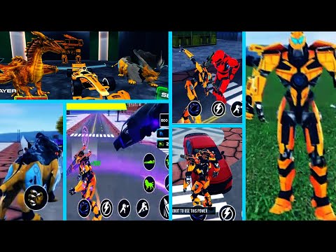 Dragon Game I Dragon Robot Car Game – Robot transforming games I New Dragon Robot Game