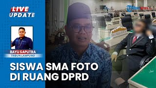 Tanggapan Pihak Sekolah soal Viral Siswanya Foto di Ruang Rapat DPRD Lampung Bawa Pistol Mainan