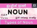 Noun in English Grammar | Malayalam Explanation | Types of Noun