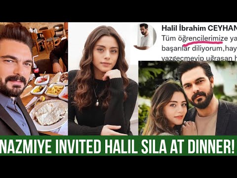 Nazmiye Yilmaz Invited Halil Ibrahim Ceyhan and Sila Turkoglu at dinner