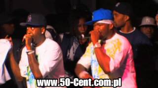 50 Cent &amp; G Unit &amp; Young Buck performing &quot; Ayo Technology &quot; live ( X Bar - Bronx - NY ) [HD]