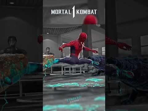 Noob Saibot Animalities on Spidy #mk1 #mortalkombat1 #gaming