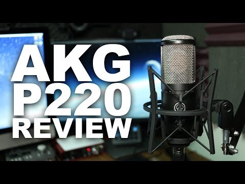 AKG P220 Perception 220 Large-Diapraghm Condenser Microphone image 2