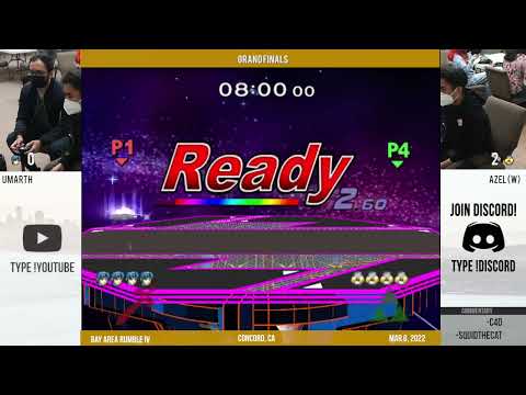 Bay Area Rumble IV (GF): Umarth (Marth) vs Azel (Sheik)