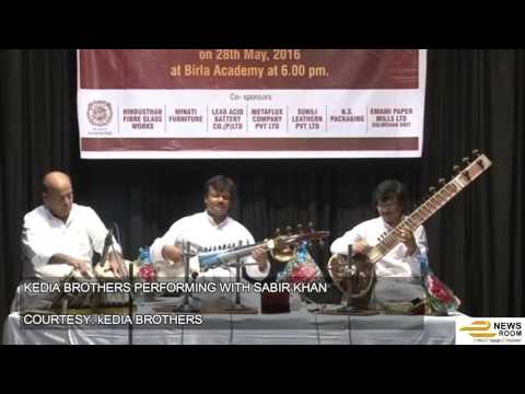 KEDIA brothers performing with Sabir Khan