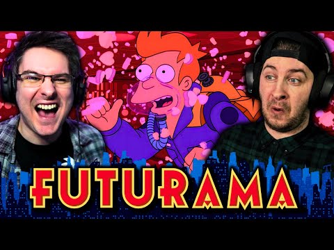 FUTURAMA Season 4 Episode 3 REACTION! | Love and Rocket