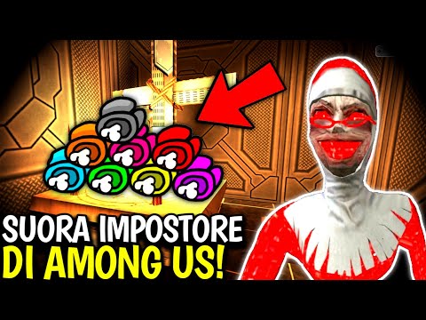 EVIL NUN - LA SUORA È L'IMPOSTORE DI AMONG US 😃 [Gameplay ITA]
