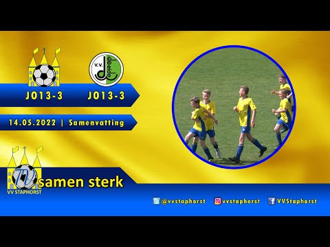 vv Staphorst JO13-3 - vv De Weide Jo13-3 | Samenvatting + nabeschouwing