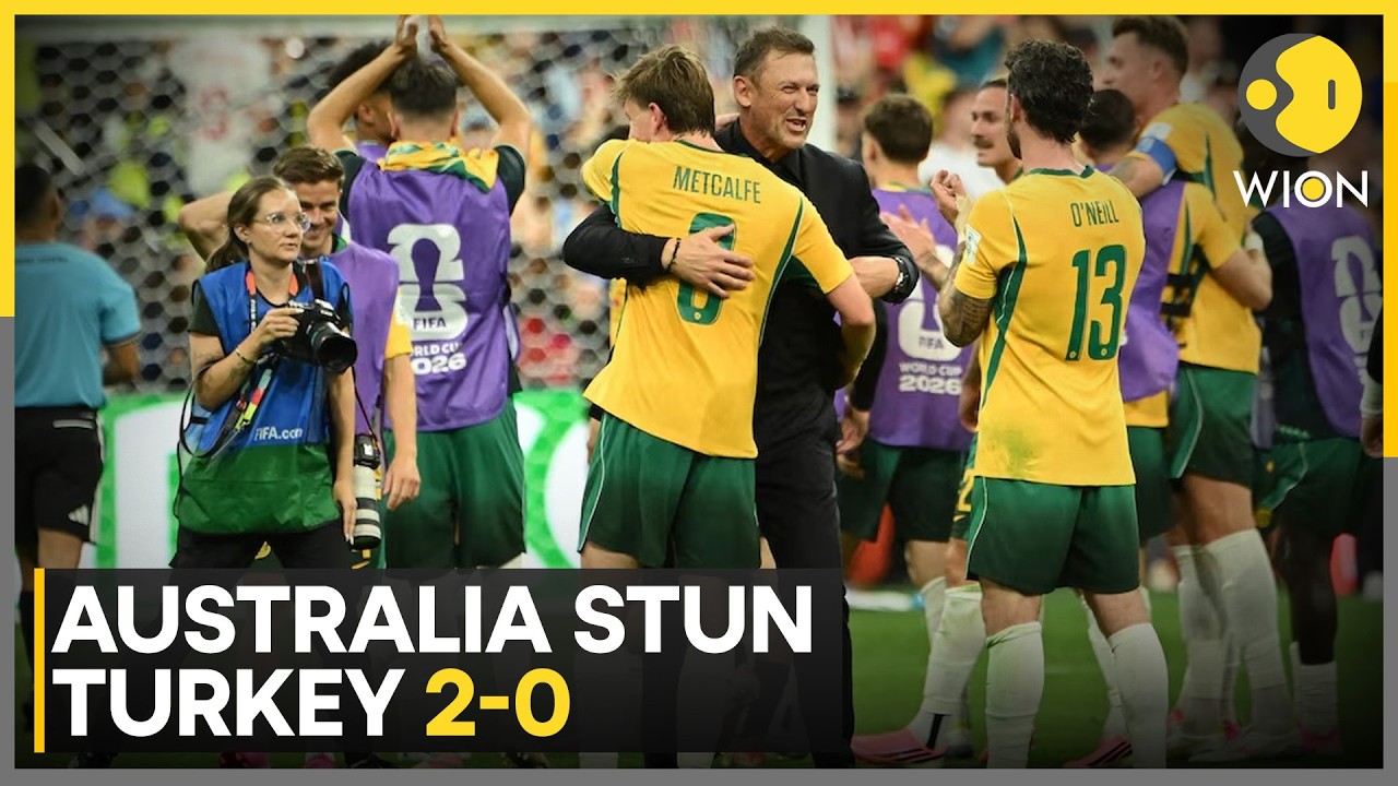 FIFA WC 2026: Australia Shock Turkey 2-0 in Vancouver as Irankunda Inspires Stunning Upset | WION