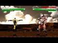 Mortal Kombat Project Solano Edition 2024 SCORPION Gameplay Playthrough