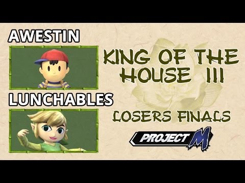 KotH 3 Project M - Awestin vs Lunchables - Losers Finals