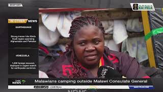 Download lagu Malawians camping outside Malawi Consulate General mp3