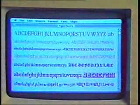 Steve Jobs introduces the Apple Macintosh, 1984