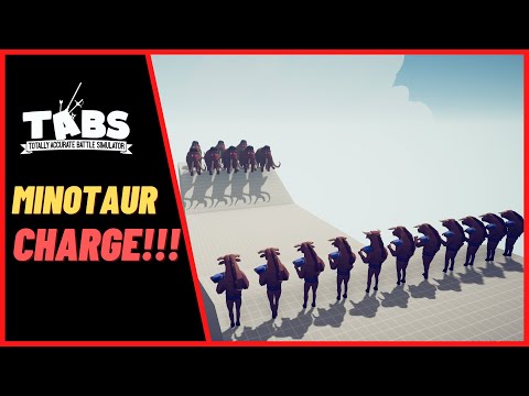 Minotaur Charge VS Every Faction - TABS - Totally Accurate Battle Simulator