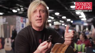 Video thumbnail for D’Addario Introduces New Cinch Fit Acoustic Jack Lock at Winter NAMM 2017 by Acoustic Guitar Magazine