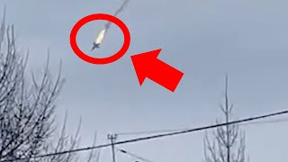 Russian Aircraft Destroyed by Itself Turned into Massive Fireball - Caught on Camera