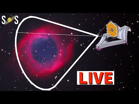 LIVE Red Eye Helix Nebula NGC 7293 by James Webb Space Telescope | Aug 23
